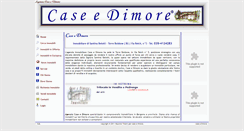 Desktop Screenshot of casedimore.it